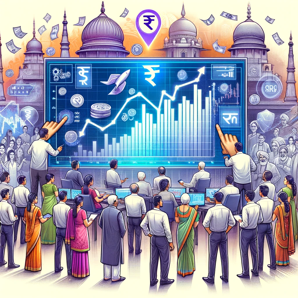 Indian Investors Allocating Money to Stock Market