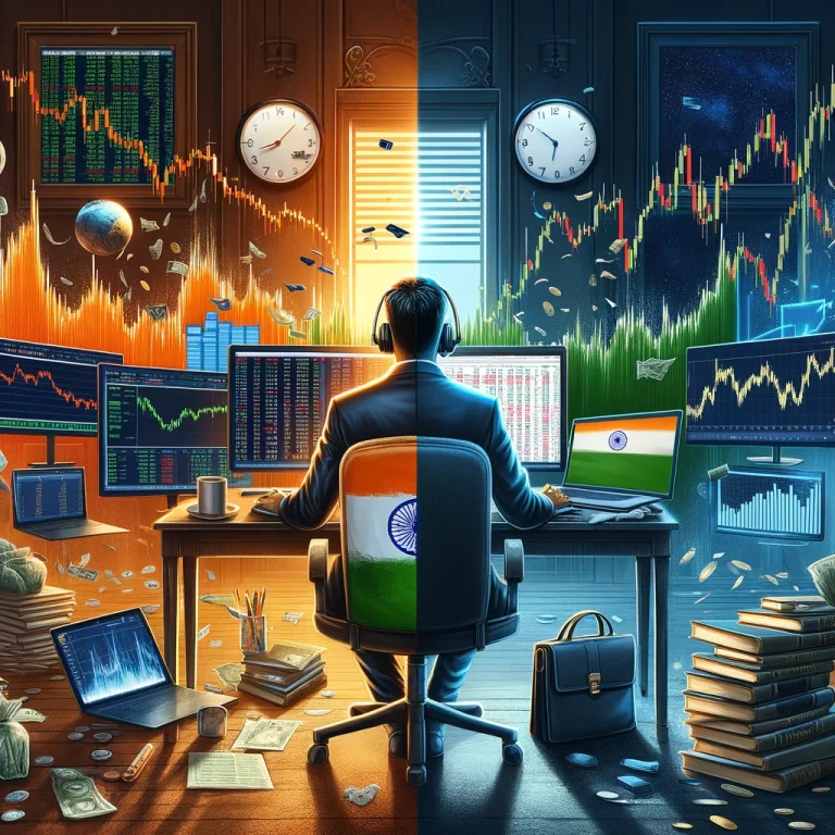 Trading vs. investing in India