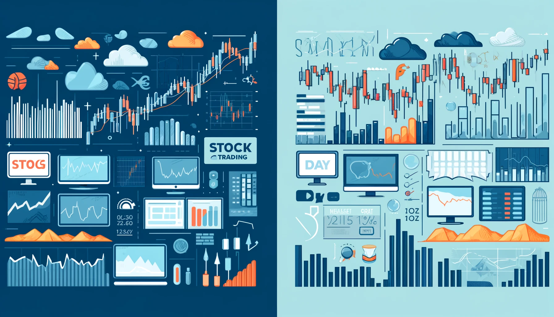 Difference between Stock and Trading featured image